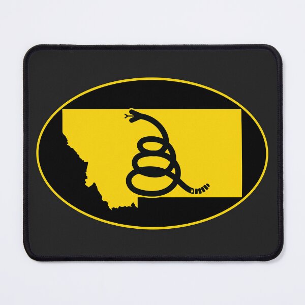 Item preview, MONTANA - Freedom Is The Superpower - Modern Gadsden Snake Flag - Dont Tread On Me design designed and sold by pelagio.