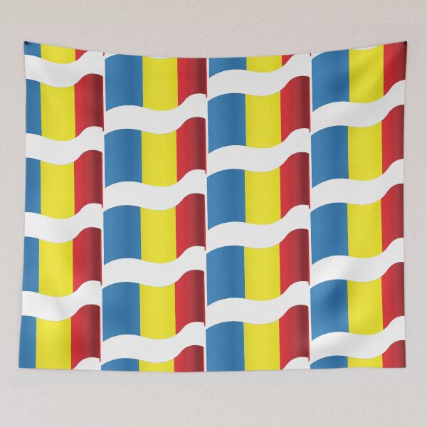 Item preview, Romania Flag designed and sold by HarveyHandcraftsandDesigns.