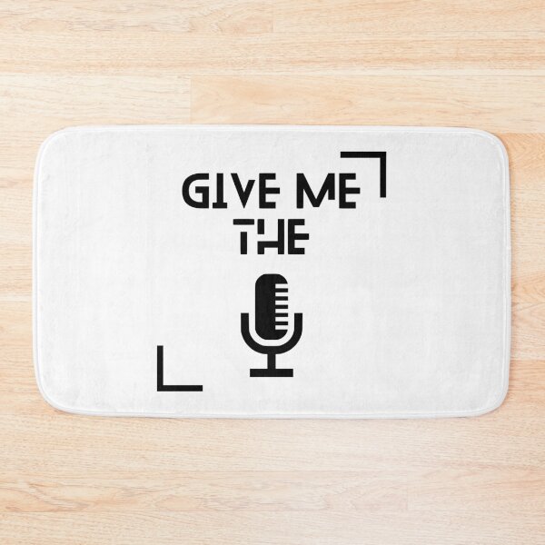 Item preview, Give me the mic designed and sold by lonelyflight.