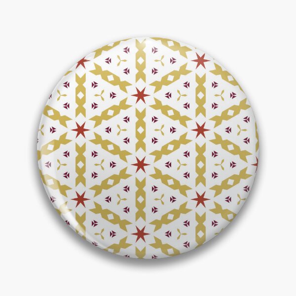Artikelvorschau, Geometrische Waben Weiß & Gold entworfen und verkauft von Lisetta Collection.