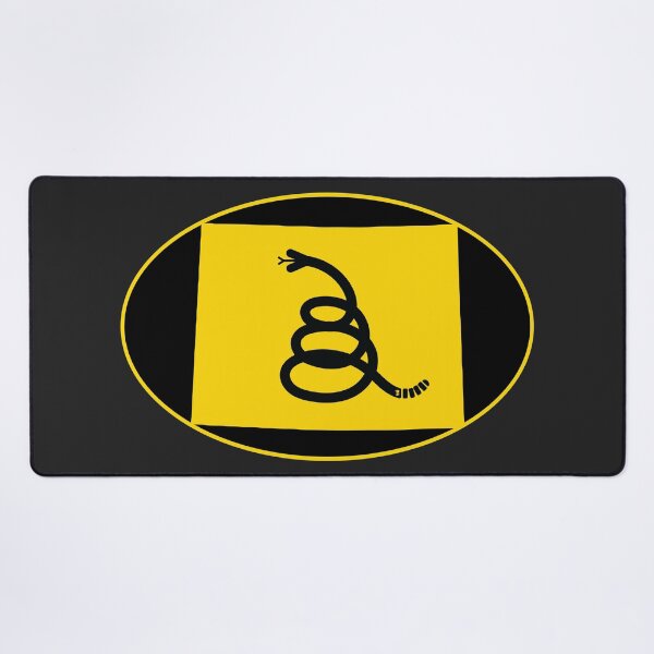 Item preview, WYOMING - Freedom Is The Superpower - Modern Gadsden Snake Flag - Dont Tread On Me design designed and sold by pelagio.