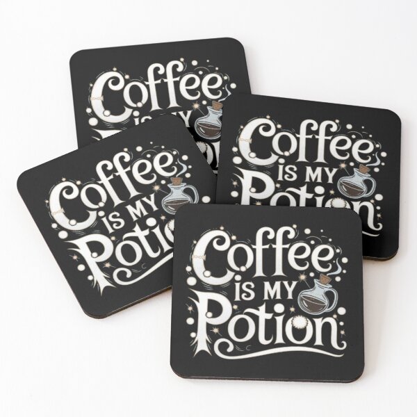 Item preview, Coffee is My Potion – Magical Coffee Lover Design designed and sold by GemBob Creations.