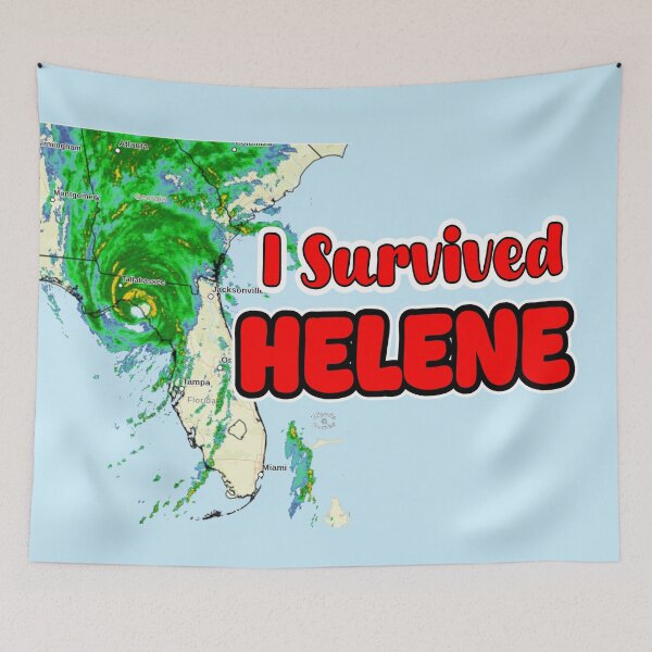 Item preview, I SURVIVED Hurricane Helene 2024 - by Orikall designed and sold by HippieWorks.