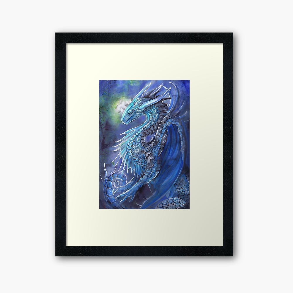 Blue Dragon Photographic Print for Sale by Dawn Paws