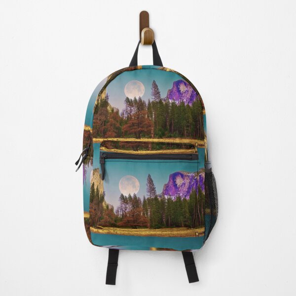 Item preview, Full Moon Over Yosemite Valley Landscape Fine Art Photo designed and sold by Yogibear & Rachelle .