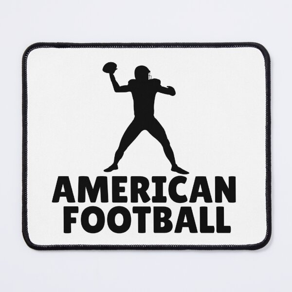 Item preview, AMERICAN FOOTBALL (3) - BLACK designed and sold by ArtsyCity.