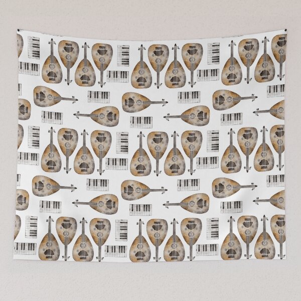 Item preview, Arabic music pattern designed and sold by Aleksse.