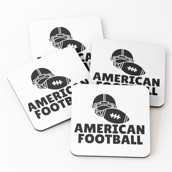 Item preview, AMERICAN FOOTBALL (4) - BLACK designed and sold by ArtsyCity.