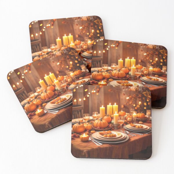 Item preview, AUTUMN HARVEST PUMPKIN THEME TABLE SETTING designed and sold by Arts4U.