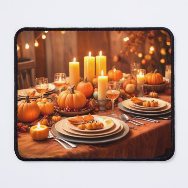 Item preview, AUTUMN HARVEST PUMPKIN THEME TABLE SETTING designed and sold by Arts4U.