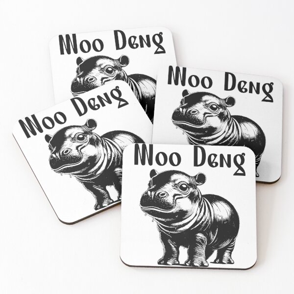 Artikelvorschau, Moo Deng entworfen und verkauft von Art Dila Studio.