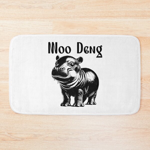 Artikelvorschau, Moo Deng entworfen und verkauft von Art Dila Studio.