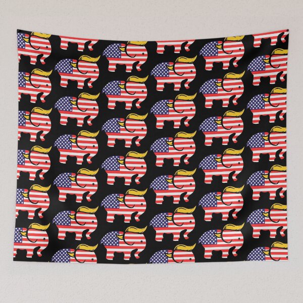 Item preview, Republican Elephant Donald Trump 2024 Graphi designed and sold by Happy-Karma.