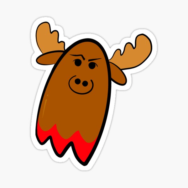 Item preview, Ghost Moose designed and sold by Scrub-in.