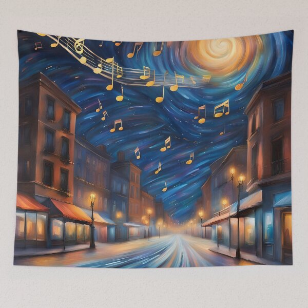 Item preview, City Sonata designed and sold by PawPrintedArt.