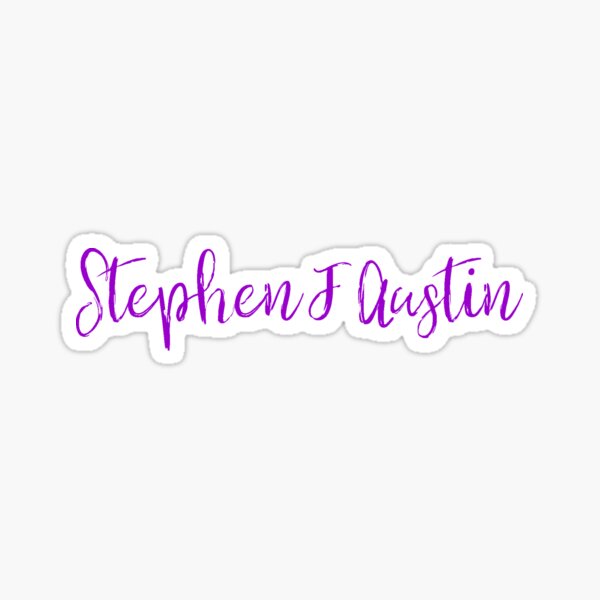 "The University of Stephen F. Austin" Sticker for Sale by Jayhawkgirl