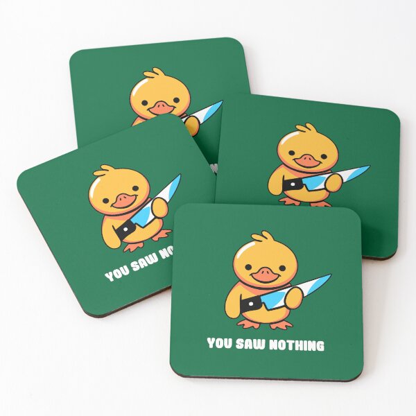 Item preview, You Saw Nothing - Duck Violence Green by Tobe Fonseca designed and sold by Tobe Fonseca®.