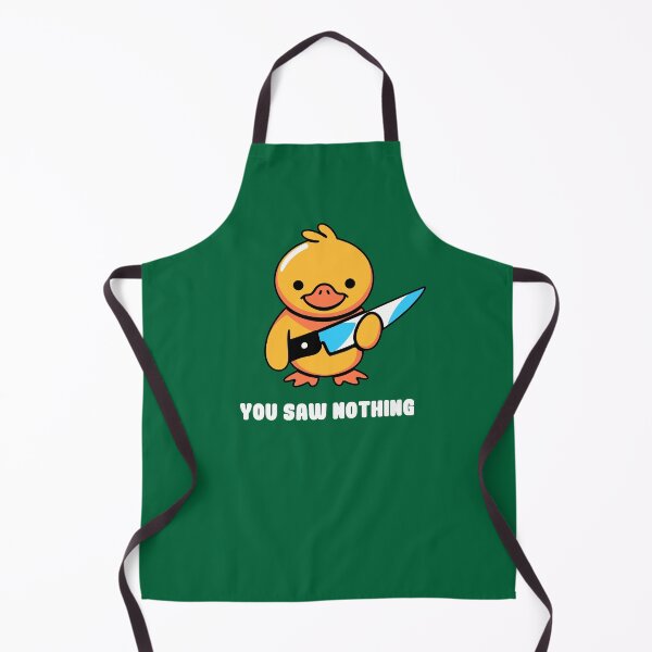 Item preview, You Saw Nothing - Duck Violence Green by Tobe Fonseca designed and sold by Tobe Fonseca®.