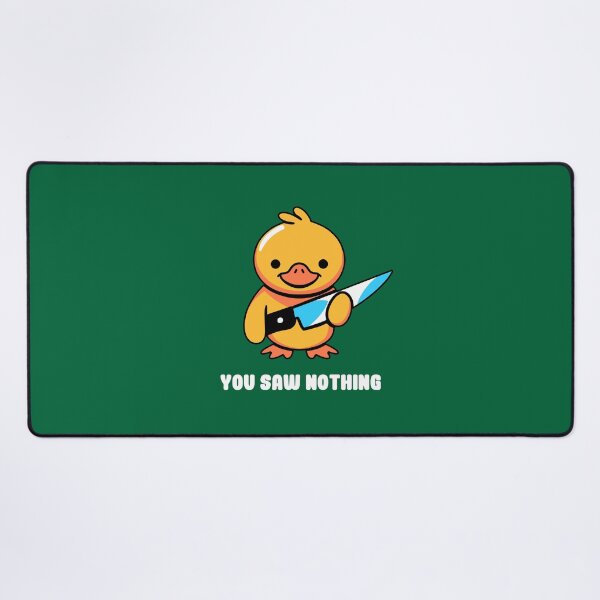 Item preview, You Saw Nothing - Duck Violence Green by Tobe Fonseca designed and sold by Tobe Fonseca®.