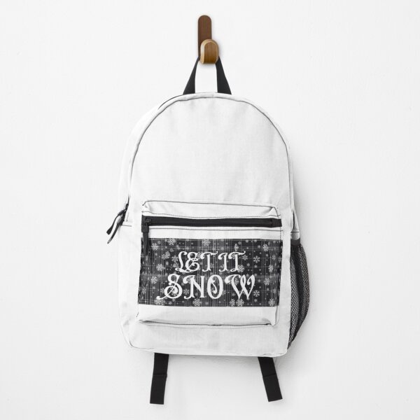 Item preview, let it snow grey and white christmas holiday designed and sold by HABlackwood.