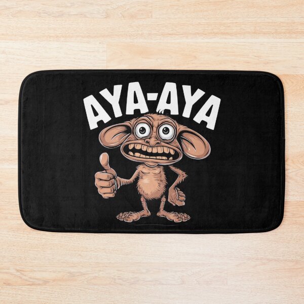 Item preview, Aya-aya Cartoon illustration designed and sold by Diamaber.