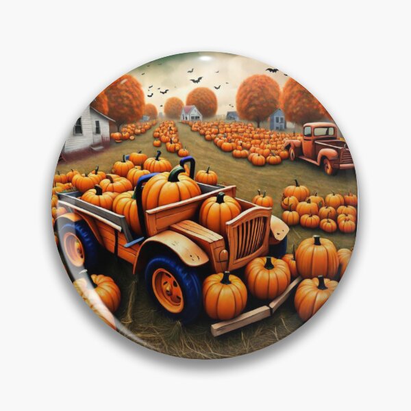 Item preview, SPOOKY SEASON PUMPKIN HAY RIDE IN THE COUNTRY designed and sold by Arts4U.
