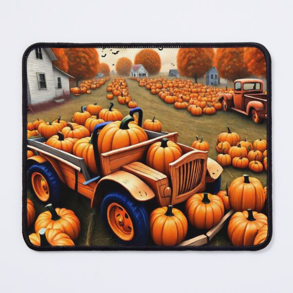 Item preview, SPOOKY SEASON PUMPKIN HAY RIDE IN THE COUNTRY designed and sold by Arts4U.
