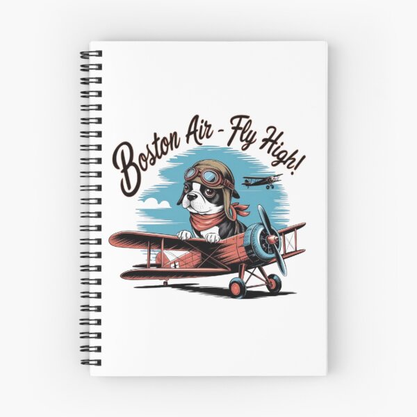 Item preview, Boston Terrier Pilot in Vintage Plane Cockpit designed and sold by Petpixy.