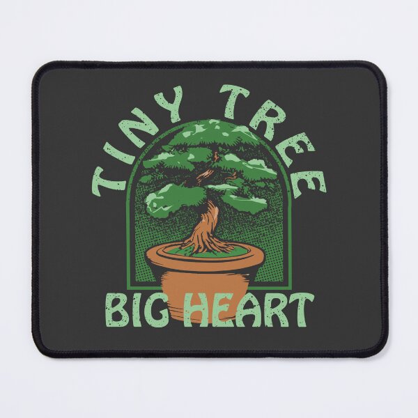 Item preview, Retro Tiny Tree Big Heart, Bonsai Enthusiasts designed and sold by FlashCraft Design.