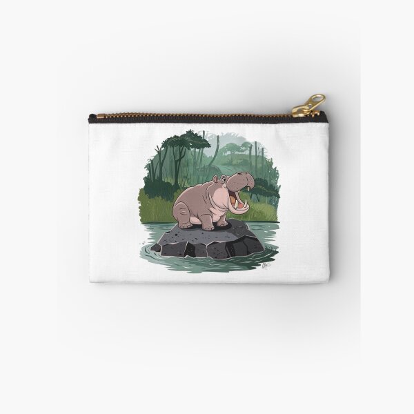 Item preview, Moo Deng with a Wide Open Mouth Showing Its Teeth designed and sold by savecloth.