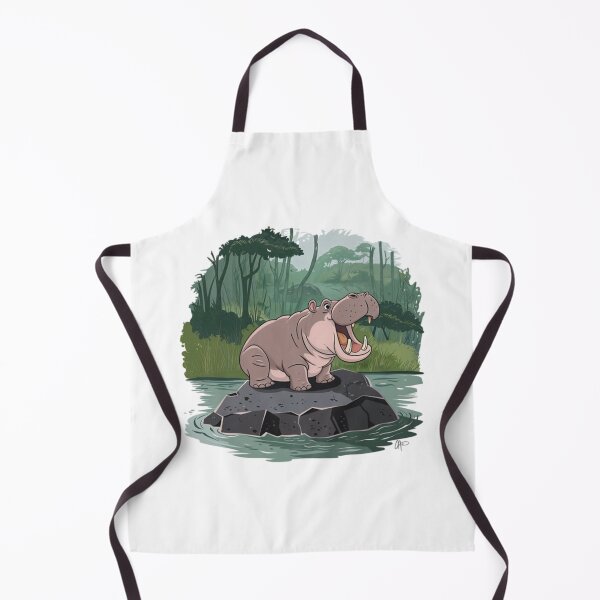 Item preview, Moo Deng with a Wide Open Mouth Showing Its Teeth designed and sold by savecloth.