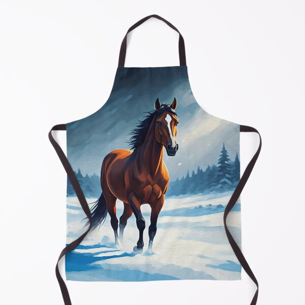 Item preview, Horse In Winter Snow designed and sold by Paw's Arts.