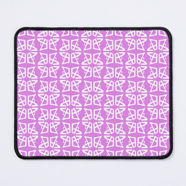 Item preview, SPACED. ABSTRACT NOUVEAU PATTERN. PINK/WHITE. designed and sold by 5hertz.