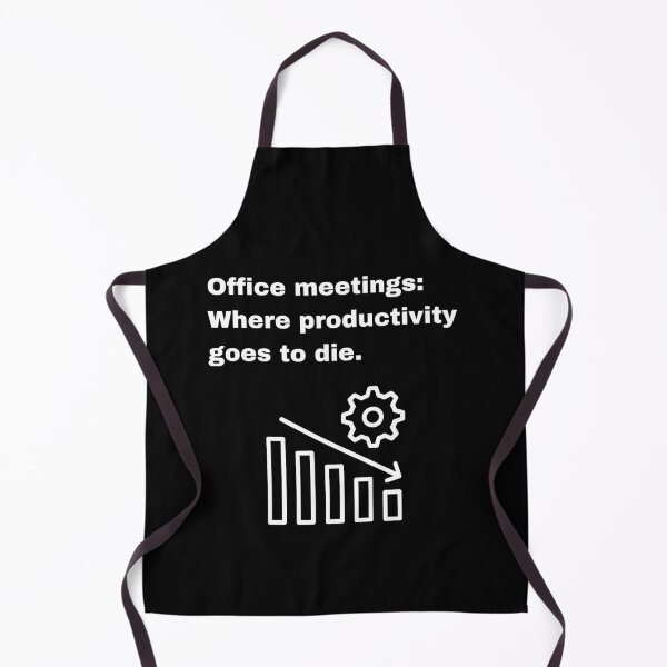 Item preview, Office Meetings, Where Productivity Dies Quote designed and sold by Creastore.