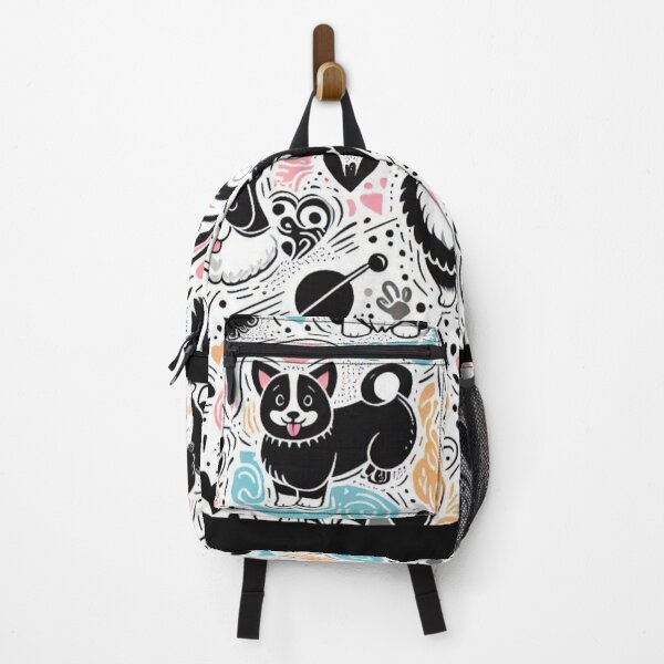 Item preview,  Colorful Dogg  Illustration puppies  Pattern  designed and sold by Yas_oma.