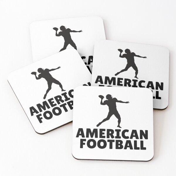 Item preview, AMERICAN FOOTBALL (6) - BLACK designed and sold by ArtsyCity.