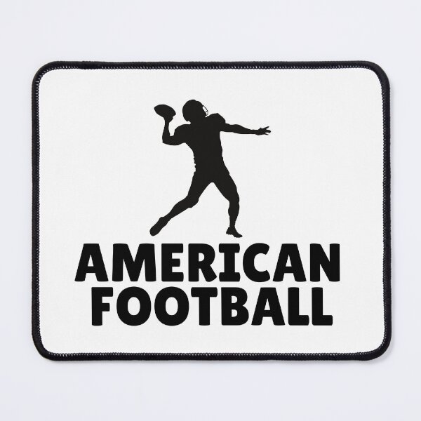 Item preview, AMERICAN FOOTBALL (6) - BLACK designed and sold by ArtsyCity.