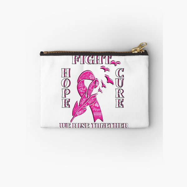 Item preview, Fight, Hope, Cure - Pink Ribbon Breast Cancer Awareness Design - We Rise Together designed and sold by TOA Timeless Original Apparel.