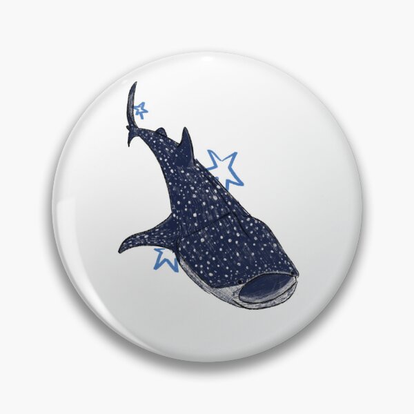 Item preview, Tiburón ballena nadando entre estrellas designed and sold by Roobix-Art.