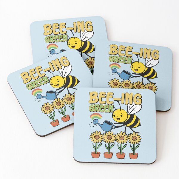 Item preview, Bee-ing Green, Urban Beekeeping designed and sold by FlashCraft Design.