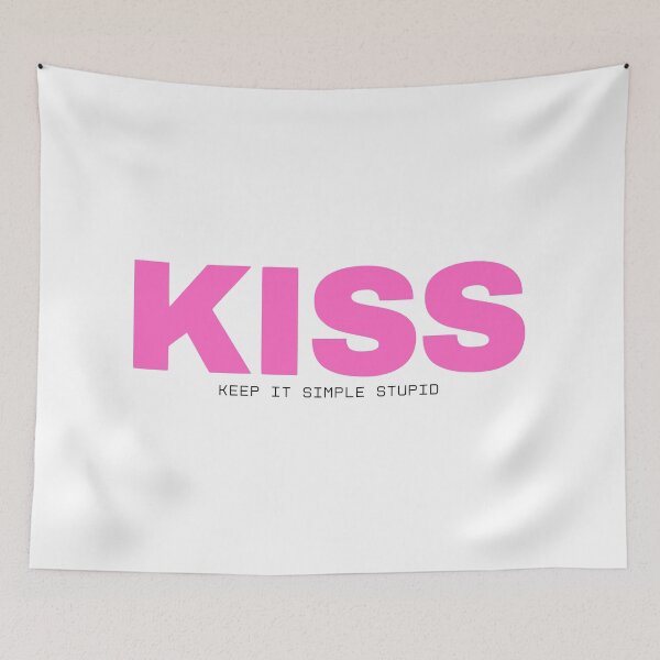 Item preview, KISS - Keep it simple stupid designed and sold by lonelyflight.