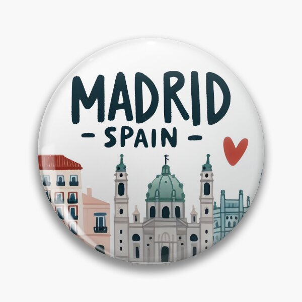 Item preview, Madrid Spain  designed and sold by WanderlustCoCo.