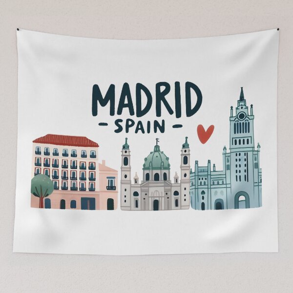 Item preview, Madrid Spain  designed and sold by WanderlustCoCo.