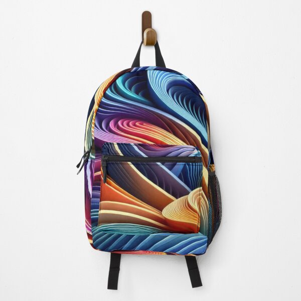 Item preview, vibrant digital art swirling patterns 3d illusion designed and sold by Yas_oma.
