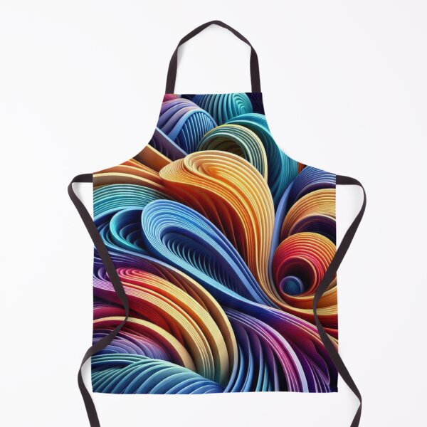 Item preview, vibrant digital art swirling patterns 3d illusion designed and sold by Yas_oma.