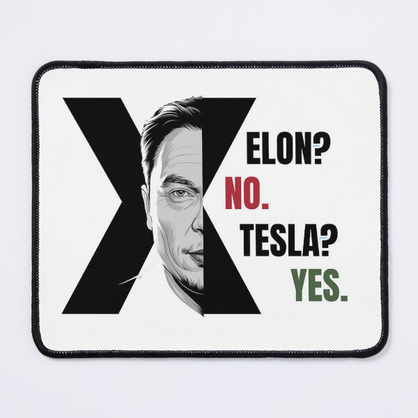Item preview, ELON? NO. TESLA? YES.  designed and sold by SanadDiab.