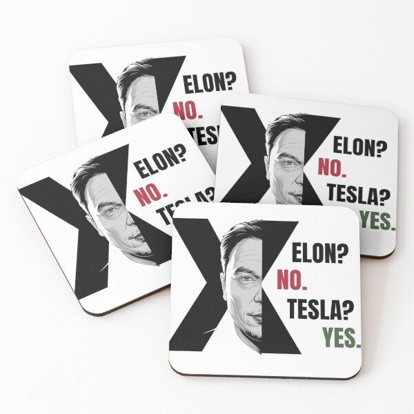 Item preview, ELON? NO. TESLA? YES.  designed and sold by SanadDiab.