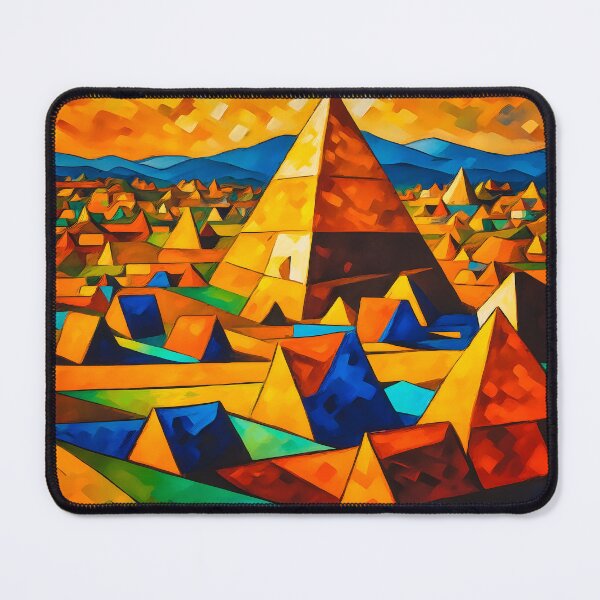 Item preview, pyramids in the abstract no.2 designed and sold by Gabi.Media.