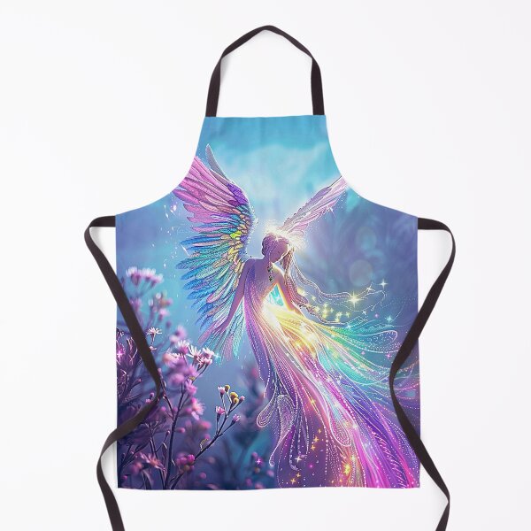 Item preview, Lavender Echinacea Angel designed and sold by Tees-and-Trends.