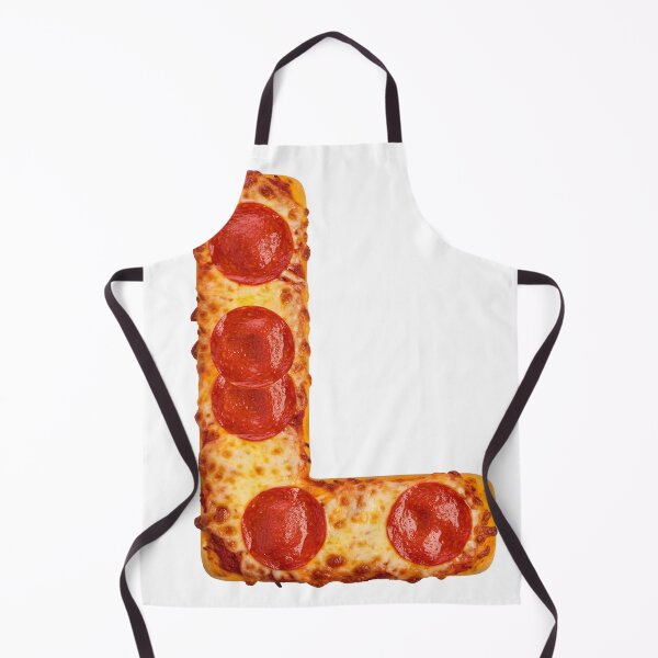 PIZZA LETTER L Apron